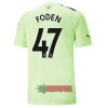 Oficiální Fotbalový Dres Manchester City Foden 47 Třetí 2022-23 pro Muži